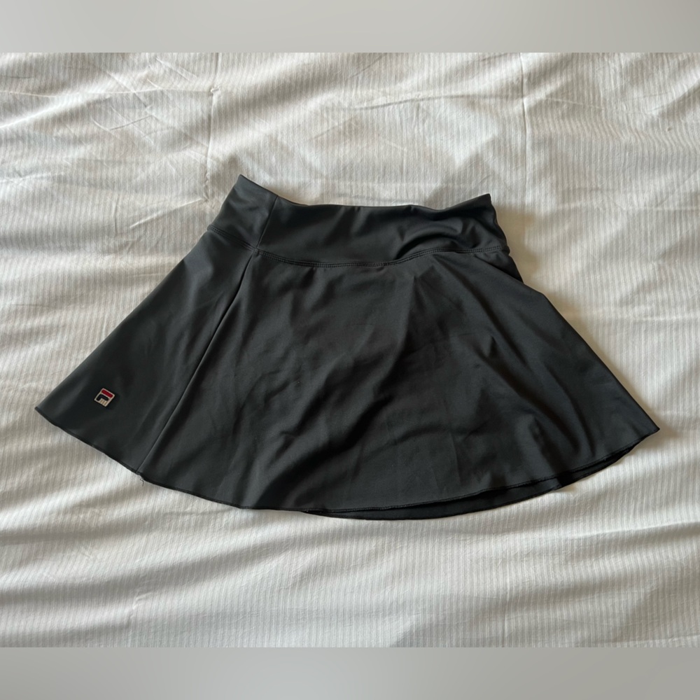 Fila Dark Gray Tennis Skort